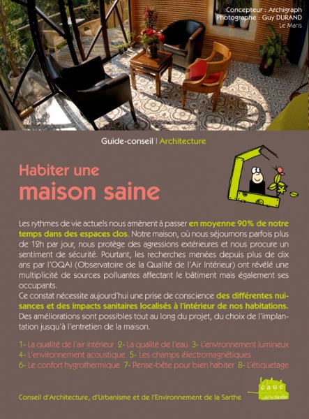 Habiter une maison saine