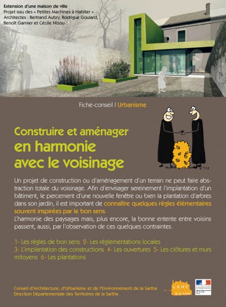 Construire et aménager en harmonie avec le voisinage