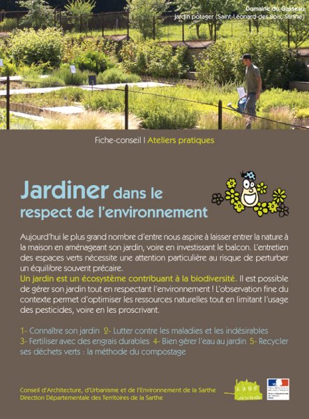 Jardiner dans le respect de l'environnement