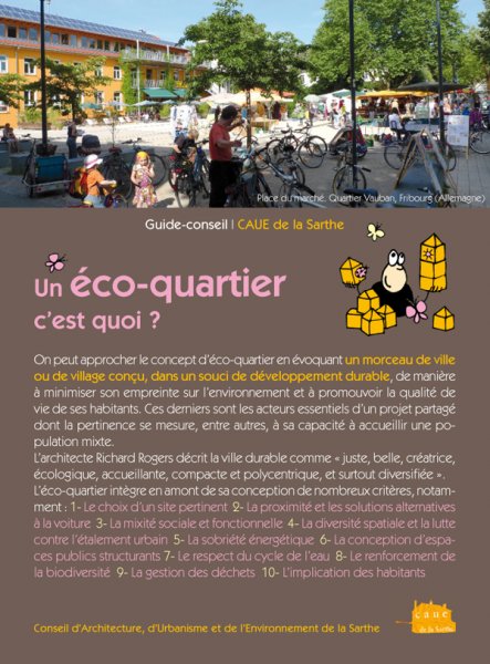 Un écoquartier, c'est quoi ?