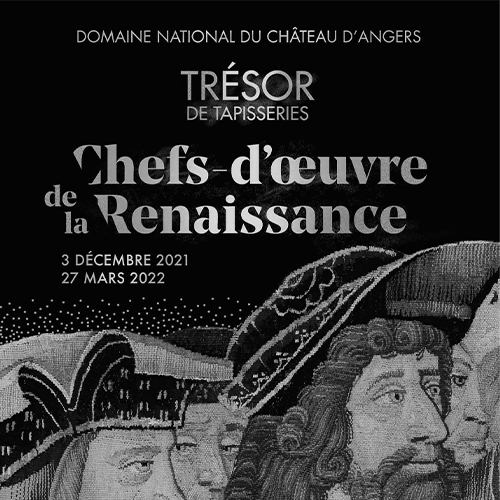 Exposition organisée en partenariat par le Domaine national du château d’Angers – Centre des monuments nationaux, la DRAC des Pays de la Loire, le Département de Maine-et-Loire et le CAUE de la Sarthe
